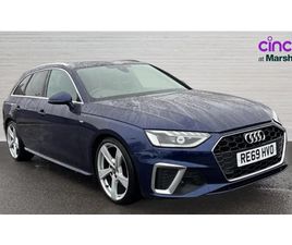 2019 AUDI A4 AVANT 35 TFSI S LINE 5DR S TRONIC