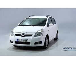 1.8 VVT-I NYBES DRAGK P-SENSORER 7 SITS NYSERVAD VHJUL