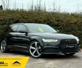 AUDI A6 AVANT 2015 AUDI A6 AVANT 2.0 TDI ULTRA BLACK EDITION S TRONIC EURO 6 (START/STOP) 5DR ESTATE DIESEL AUTOMATIC