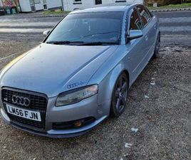 AUDI, A4SLINE, SALOON, 2007, MANUAL, 1968 (CC), 4 DOORS