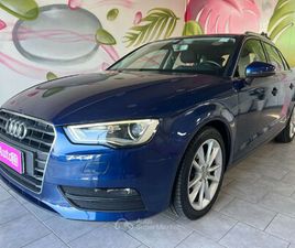A3 SPORTBACK 1.6 TDI AMBITION 110CV E6