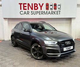 2017 AUDI Q3 2.0 TDI QUATTRO BLACK EDITION 5DR S TRONIC ESTATE DIESEL AUTOMATIC