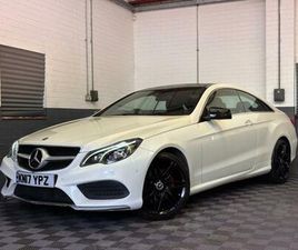 2017 MERCEDES-BENZ E CLASS E350D AMG LINE EDITION PREMIUM 2DR 9G-TRONIC COUPE DIESEL AUTOMATIC