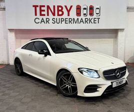 2017 MERCEDES-BENZ E CLASS 2.0 E300 AMG LINE (PREMIUM PLUS) COUPE 2DR PETROL G-TRONIC+ EURO 6 (S/...