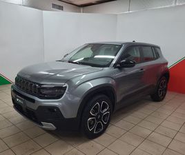 JEEP AVENGER 1.2 TURBO SUMMIT FWD 100CV DEL 2025 USATA A TERRANUOVA BRACCIOLINI