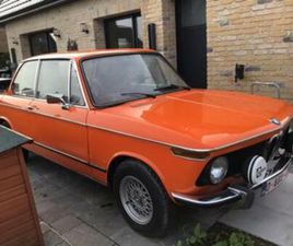 BMW 2002 ② BELLE BMW OLDTIMER 2002 V 1974 ORANGE AUTOMATIQUE — OLDTIMERS & ANCÊTRES — 2EMEMAIN