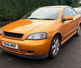 VAUXHALL, ASTRA, COUPE, 2000, MANUAL, 1796 (CC), 2 DOORS