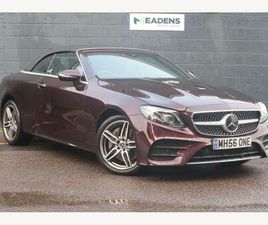 3.0 E450 V6 AMG LINE (PREMIUM PLUS) CABRIOLET G-TRONIC+ 4MATIC EURO 6 (START/STOP) 2DR