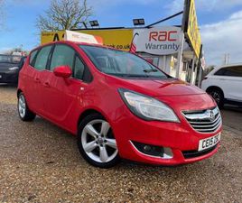 VAUXHALL MERIVA 2015 VAUXHALL MERIVA 1.6 CDTI 16V ECOFLEX TECH LINE 5DR MPV DIESEL MANUAL