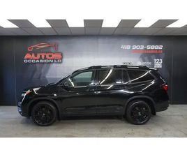 2022 HONDA PILOT BLACK EDITION AWD 7 PASS CUIR TOIT GPS NAV TV D