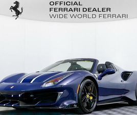 CERTIFIED 2020 FERRARI 488 PISTA SPIDER
