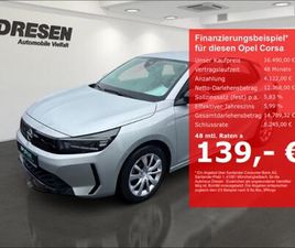OPEL CORSA F EDITION 1,2 ALLWETTER/SITZHEIZUNG/PDC/CARPLAY/KL