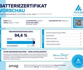 SKODA ENYAQ VERSION 80X ŠKODA ENYAQ SPORTLINE IV 80X 4X4