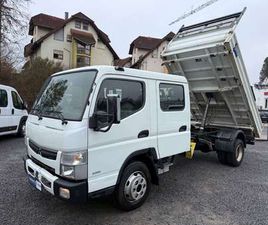 FUSO CANTER DOKA DREISEITENKIPPER KLIMA AHK-3500