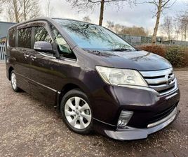 NISSAN SERENA 2011 NISSAN SERENA HIGHWAY STAR 2.0 AUTO MPV 8 SEATS 4/B GRADE ULEZ COMP MPV PETROL AUTOMATIC
