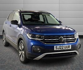 VOLKSWAGEN T-CROSS VOLKSWAGEN T-CROSS 1.0 TSI 110 BLACK EDITION 5DR ESTATE