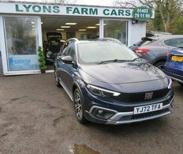 FIAT TIPO CROSS 2022 72 FIAT TIPO 1.0 CROSS HATCHBACK 5DR PETROL MANUAL EURO 6 (S/S) (100 BHP)