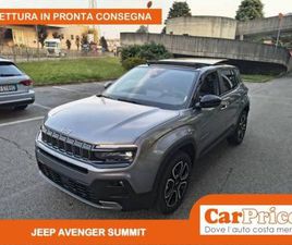 AVENGER MY25 1.2 110CV MHEV AUT. SUMMIT (TETTO E INFOTAINM