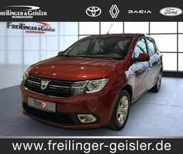 DACIA SANDERO COMFORT TEMPOMAT KLIMA SERVO BLUETOOTH