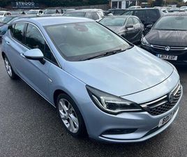 VAUXHALL ASTRA 1.4I TURBO SRI EURO 6 5DR