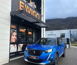 PEUGEOT 2008 PEUGEOT 2008 1.2 130CH GT GRIP CONTROL CAMERA DE RECUL APPLE CARPLAY TOIT BLACK DIAMOND ENTRETIEN