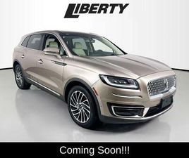 USED 2020 LINCOLN NAUTILUS RESERVE