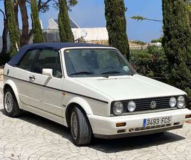 VOLKSWAGEN GOLF CABRIOLET GLI GOLF CABRIOLET 1.8 GLI/QUARTET GLI/QUARTET