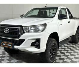 2019 TOYOTA HILUX 2.4 GD-6 RAISED BODY SRX AUTO SINGLE-CAB