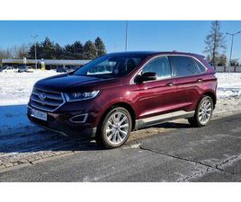 FORD EDGE 3.5 BENZYNA TITANIUM X, 4X4, STAN BDB, PANORAMA, BRĄZ SKÓRY LOMIANKI • OLX.PL