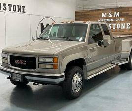 1998 GMC SIERRA 3500 4X4 4WD SLT / 7.4L V8 / DUALLY / 113K MILES TRUCK
