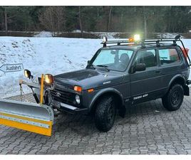 LADA NIVA TAIGA 2121 WINTERDIENST FAHRZEUG TOP ZUSTAND!!!