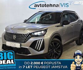 PEUGEOT 2008 GT HIBRID 145 I MASAŽA I ALKANTARA I EL. SEDEŽI