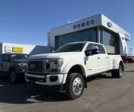 FORD F 450 USED 2021 FORD F-450 LIMITED DRW