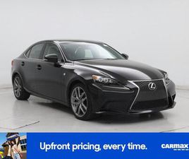 USED 2015 LEXUS IS 250 CRAFTED LINE