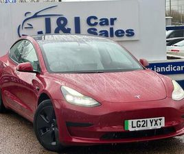 TESLA MODEL 3 STANDARD PLUS STANDARD RANGE PLUS AUTO RWD 4DR