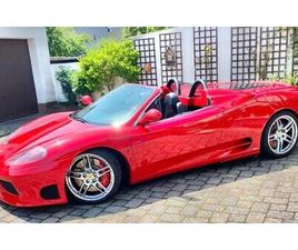 FERRARI 360 MODENA SPIDER FERRARI 360 SPIDER SPIDER NOVITEC UMBAU TOP