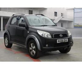 DAIHATSU TERIOS 2008 DAIHATSU TERIOS 1.5 SX 5DR ESTATE PETROL MANUAL