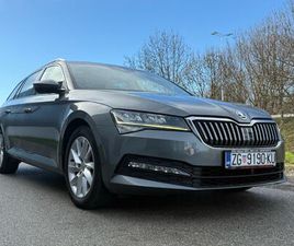 SKODA SUPERB WAGON ŠKODA SUPERB COMBI 2,0 TDI ACC RADAR SPORT AUTOMATIK MOD 2023 NOVO, 2022 GOD.