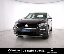 VOLKSWAGEN T-ROC 1.0 TSI 115 CV STYLE BLUEMOTION TECHNOLOGY DEL 2020 USATA A ROMA