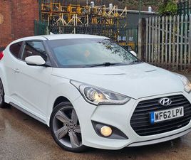 HYUNDAI VELOSTER 2012 HYUNDAI VELOSTER 1.6 TURBO S