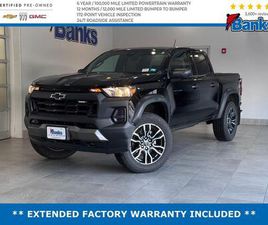 CERTIFIED 2024 CHEVROLET COLORADO TRAIL BOSS