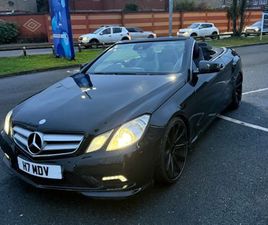 MERCEDES CLASSE E CABRIO E 350 MERCEDES-BENZ E350 CONVERTIBLE 3.0 V6