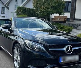 MERCEDES C200 CABRIO SPORTLINE 1. HAND SCHECKHEFT LEDER