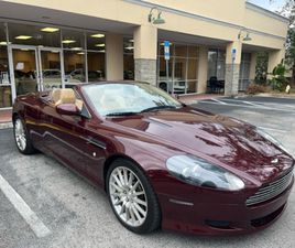 2007 ASTON MARTIN DB9 2DR VOLANTE AUTO