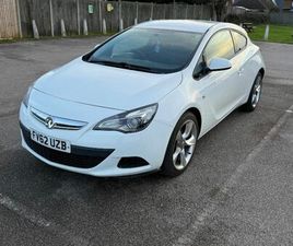 VAUXHALL ASTRA GTC VAUXHALL, ASTRA GTC, HATCHBACK, 2012, MANUAL, 1364 (CC), 3 DOORS