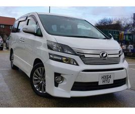 2014/64 TOYOTA VELLFIRE 2.4 GOLDEN EYES WHITE 7 SEAT MPV ULEZ