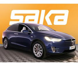 TESLA MODEL X P90D P90D+ SIGNATURE EDITION 6P. **VAALEA NAHKASISUSTA / HIFIT / AUTOPILOT / ADAPT. VAKKARI / VETOKOUKKU / P.KAMERA /