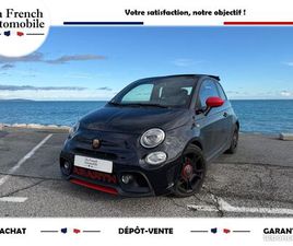 FIAT ABARTH 500 C CABRIOLET PISTA MCA 1.4 TB 16V 160 CV BOITE MANUELLE - CARPLAY - MODE SPORT - AUDIO BEATS - LIGNE MONZA - CLIM AUTO - CARNET D'ENTRETEN COMPLE