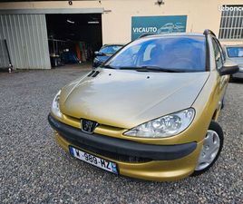 PEUGEOT 206 SW - 1.1I - 60CH - 5CV - POPART * PREMIERE MAIN * BON ETAT * REVISE * GARANTIE 12 MOIS