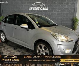 CITROEN C3 1.4 HDI 70CH EXCLUSIVE BVM5 - 3EME MAIN - DISTRIBUTION OK - GARANTIE 6 MOIS MINIMUM